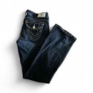 True Religion Women's Indigo Boot Cut Jeans